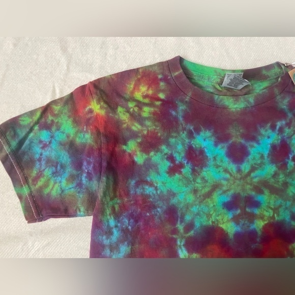 •Handmade• Children's Small | Galaxy Tie Dye Shirt | #33 - Picture 3 of 4
